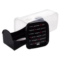 Porta Biscoito Torrada Bolacha Plástico Café Manhã Corações Plasutil Pote Bandeja Servir Porta Biscoito Torrada Bolacha Plástico Café Manhã Corações Plasutil Pote Bandeja Servir