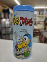 Porta biscoitos mig & meg 400ml - azul