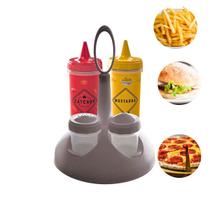 Porta Bisnaga Sal e Palito 5 peças