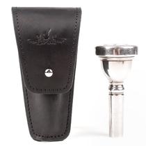 Porta-bocal MG Leather Work para Trombone e Eufônio em Couro Porta-bocal MG Leather Work para Trombone e Eufônio em Couro