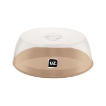 Porta Bolo Boleira com Tampa Cúpula Transparente Acrílico Uz Cozinha Preparar Servir Capuccino