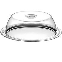 Porta Bolo Boleira Cúpula Prato Aço Inox Tramontina Ciclo