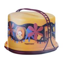 Porta Bolo Festa Junina Amarela