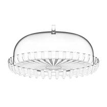 Porta bolo guzzini dolcevita 31cm com domo em bio plástico pérola 12570042 Porta bolo guzzini dolcevita 31cm com domo em bio plástico pérola 12570042