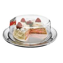 Porta Bolo Médio Aço Inox - DINOX