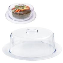 Porta Bolo Torta Acrílico Transparente Com Tampa 29cm Porta Bolo Torta Acrílico Transparente Com Tampa 29cm