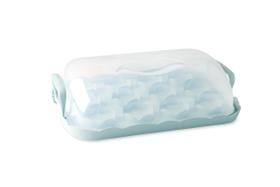 Porta-bolos e cupcakes Nordic Ware Blue BPA Free Plastic Porta-bolos e cupcakes Nordic Ware Blue BPA Free Plastic