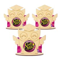 Porta Bombom Kit Lembrancinha Corujinha Dia Dos Professores