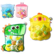 Porta Brinquedos Rede Organizador Saco Banho Banheiro Bebe - Bebe, criança, infantil, saco, saquinho