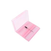 Porta Brocas Quadrado Suporte De Broca Para Lixar Unhas Organizador E Expositor Rosa - Fan Nails