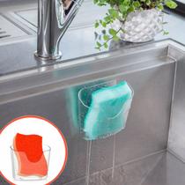 Porta Bucha Suporte De Pia Com Ventosa Escorredor Cod. 1250 - Paramount Plásticos