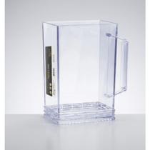 Porta Caixa de Leite Com Alça Acrílico Transparente Premium K29