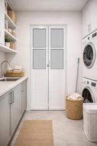 Porta Camarão Lambril Alumínio Branco Com Vidro Mini Boreal