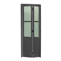 Porta Camarão Meia Lambril Meia Vidrão Linha 25 Vidro Boreal 210cm X 60cm Brimak Abertura Esquerda