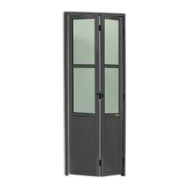 Porta Camarão Meia Lambril Meia Vidrão Linha 25 Vidro Boreal 210cm x 70cm Brimak Abertura Esquerda Cinza Porta Camarão Meia Lambril Meia Vidrão Linha 25 Vidro Boreal 210cm x 70cm Brimak Abertura Esquerda Cinza
