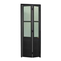 Porta Camarão Meia Lambril Meia Vidrão Linha 25 Vidro Boreal 210cm x 70cm Brimak Abertura Esquerda Preto Porta Camarão Meia Lambril Meia Vidrão Linha 25 Vidro Boreal 210cm x 70cm Brimak Abertura Esquerda Preto