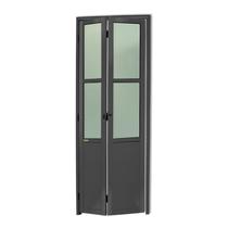 Porta Camarão Meia Lambril Meia Vidrão Linha 25 Vidro Boreal 210cm x 80cm Brimak Abertura Direita Cinza Porta Camarão Meia Lambril Meia Vidrão Linha 25 Vidro Boreal 210cm x 80cm Brimak Abertura Direita Cinza
