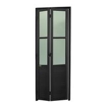 Porta Camarao Meia Lambril Meia Vidrao Linha 25 Vidro Boreal 210cm x 80cm Brimak Abertura Direita Preto Porta Camarao Meia Lambril Meia Vidrao Linha 25 Vidro Boreal 210cm x 80cm Brimak Abertura Direita Preto