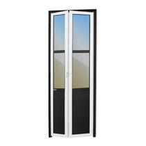 Porta Camarão Meia Lambril Meia Vidrão Linha 25 Vidro Reflex 210cm X 60cm Brimak Abertura Direita Porta Camarão Meia Lambril Meia Vidrão Linha 25 Vidro Reflex 210cm X 60cm Brimak Abertura Direita
