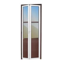 Porta Camarão Meia Lambril Meia Vidrão Linha 25 Vidro Reflex 210cm x 70cm Brimak Abertura Direita Mix Corten Porta Camarão Meia Lambril Meia Vidrão Linha 25 Vidro Reflex 210cm x 70cm Brimak Abertura Direita Mix Corten