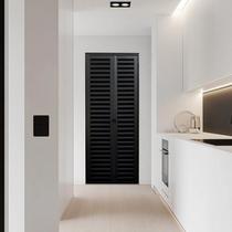 Porta Camarão Palheta Alumínio 60 X 210cm Hale Abertura Esquerda