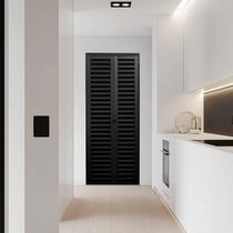 Porta Camarão Palheta Alumínio 70 X 210cm Preto Lado Esquerdo Hale Porta Camarão Palheta Alumínio 70 X 210cm Preto Lado Esquerdo Hale