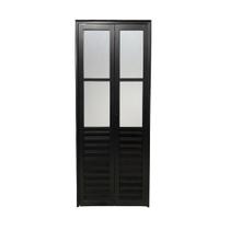 Porta Camarão Palheta Com Vidro Alumínio Preto Linha Veneza Porta Camarão Palheta Com Vidro Alumínio Preto Linha Veneza