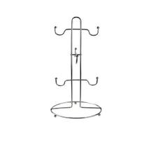 Porta Caneca de Ferro Cromado 14,5x14,5x33cm Porta Caneca de Ferro Cromado 14,5x14,5x33cm