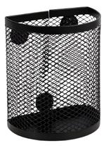 Porta caneta aramado PRETO imantado Meia Lua BRW - OR5171