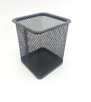 Porta Caneta, Lápis, Aramado, Quadrado, Preto, 10x8cm, By Office - Sutt Porta Caneta, Lápis, Aramado, Quadrado, Preto, 10x8cm, By Office - Sutt