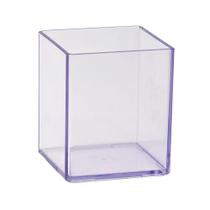 Porta caneta Maxcril modular cristal Porta caneta Maxcril modular cristal