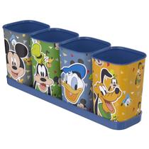 Porta Canetas Decorado Mickey Mouse e Amigos Disney 5 Peças Organizador Escritório Escola Porta Canetas Decorado Mickey Mouse e Amigos Disney 5 Peças Organizador Escritório Escola