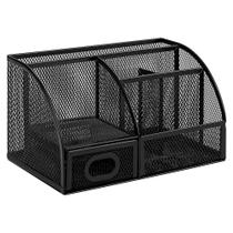 Porta-canetas e organizador Amazon Basics Mesh Black Porta-canetas e organizador Amazon Basics Mesh Black