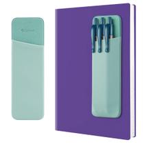Porta-canetas Epessa, capa adesiva para lápis, verde reutilizável Porta-canetas Epessa, capa adesiva para lápis, verde reutilizável