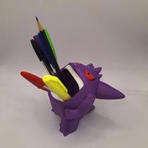 Porta Canetas Gengar Pokemon Lapis Trecos Fofinho Fofo Mesa Porta Canetas Gengar Pokemon Lapis Trecos Fofinho Fofo Mesa