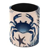 Porta-canetas KikandKo Vintage Crab Pencil Organizer em couro PU Porta-canetas KikandKo Vintage Crab Pencil Organizer em couro PU