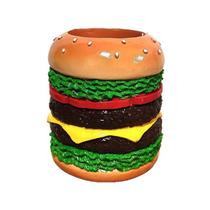 Porta-canetas Porta-lápis Pot Creative Resin Hamburger Porta-canetas Porta-lápis Pot Creative Resin Hamburger