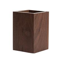Porta-canetas Soseelnee Black Walnut Wooden Porta-canetas Soseelnee Black Walnut Wooden