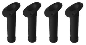 Porta Caniço Varas Embutir Inclinado Barco Caiaque Pr Kit 4