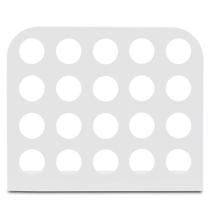 Porta Cápsula Acrílico - Compatível com Cápsulas Nespresso - Branco - 20 un. Porta Cápsula Acrílico - Compatível com Cápsulas Nespresso - Branco - 20 un.