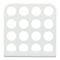 Porta Cápsula Acrílico Dolce Gusto Branco - 16 un. Porta Cápsula Acrílico Dolce Gusto Branco - 16 un.