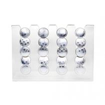 Porta Cápsula Acrílico Nespresso - Compatível com Cápsulas Nespresso - 20 un. Porta Cápsula Acrílico Nespresso - Compatível com Cápsulas Nespresso - 20 un.