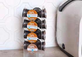 Porta Cápsula Modelo Torre Três Corações Até 16 Cápsulas