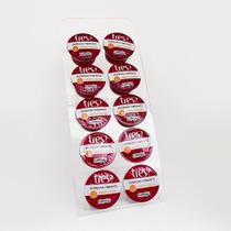 Porta Cápsulas Acrílico - Três Corações para 20 cápsulas Porta Cápsulas Acrílico - Três Corações para 20 cápsulas