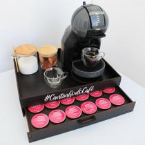 Porta Cápsulas Bandeja Decorativa Mdf Café Dolce Gusto Porta Cápsulas Bandeja Decorativa Mdf Café Dolce Gusto