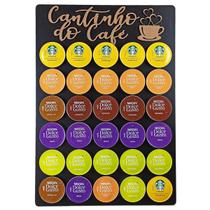 Porta Cápsulas Café 30x40 Dolce Gusto - Preto - Cantinho do Café 30 Cápsulas Porta Cápsulas Café 30x40 Dolce Gusto - Preto - Cantinho do Café 30 Cápsulas