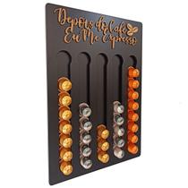 Porta Cápsulas Café Nespresso - Preto - Depois do Café Me Expresso 40 capsulas Porta Cápsulas Café Nespresso - Preto - Depois do Café Me Expresso 40 capsulas