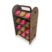 Porta Cápsulas Café Suporte Organizador Dolce Gusto Nespresso Três Corações