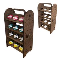 Porta Cápsulas Café Suporte Organizador Dolce Gusto Nespresso Três Corações