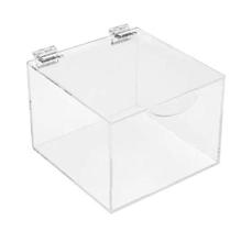 Porta Cápsulas Caixa Acrílico Organizador 18X18X18Cm